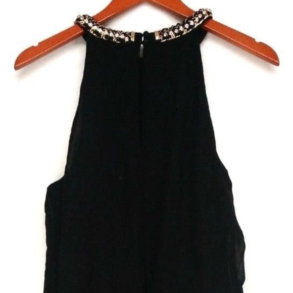 aDRESSing WOMAN Blk- Emb Halter Neck Evening Dress - Picture 5 of 5